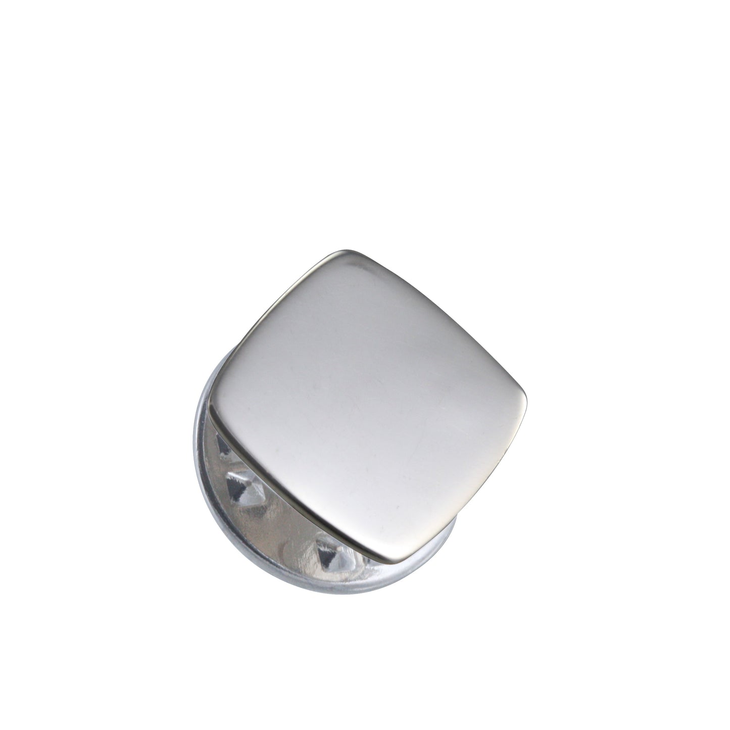 Sterling Silver Classic Square Tie Tack