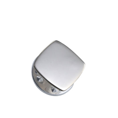 Sterling Silver Classic Square Tie Tack