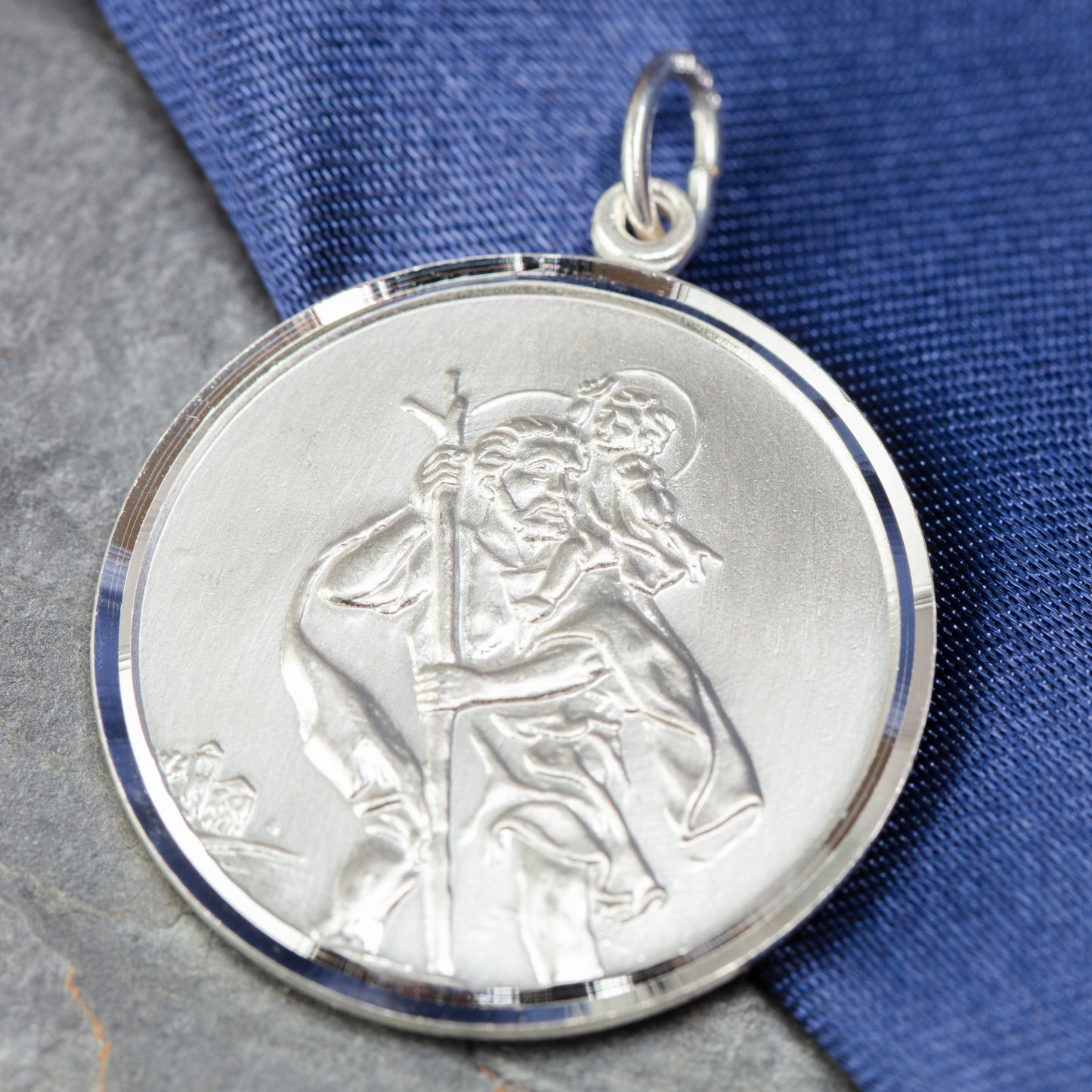 Sterling Silver St Christopher Pendant
