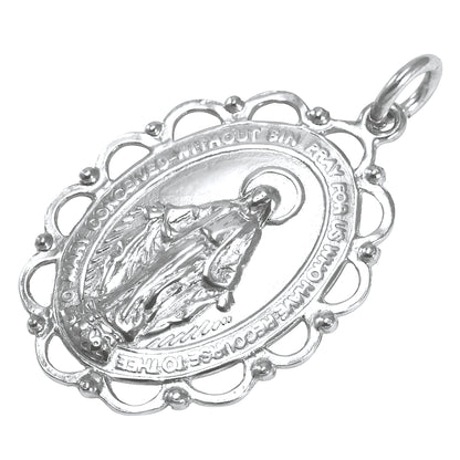 Sterling Silver Miraculous Medal