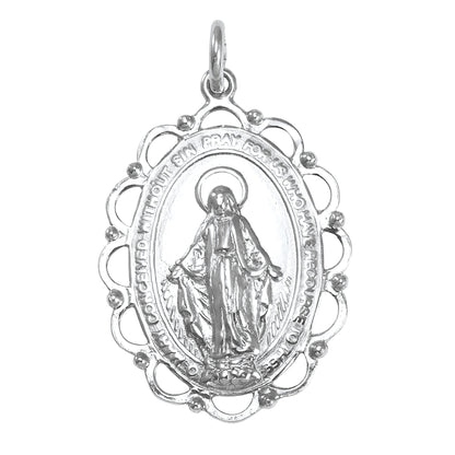 Sterling Silver Miraculous Medal