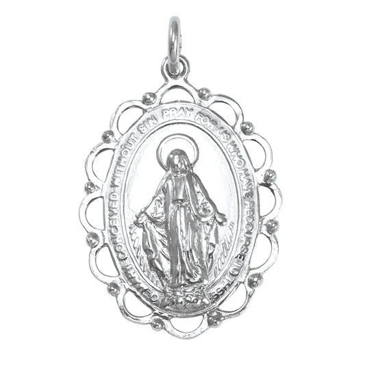 Sterling Silver Miraculous Medal