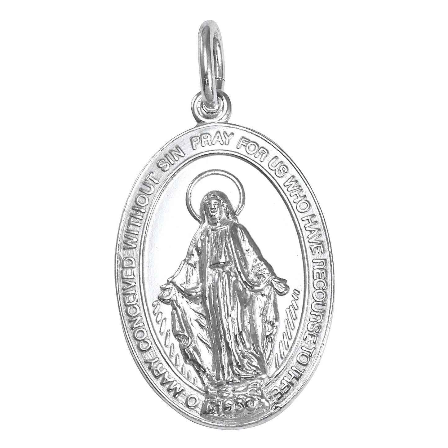 Sterling Silver Miraculous Medal