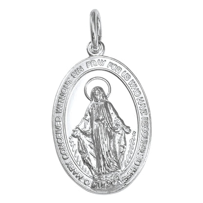 Sterling Silver Miraculous Medal