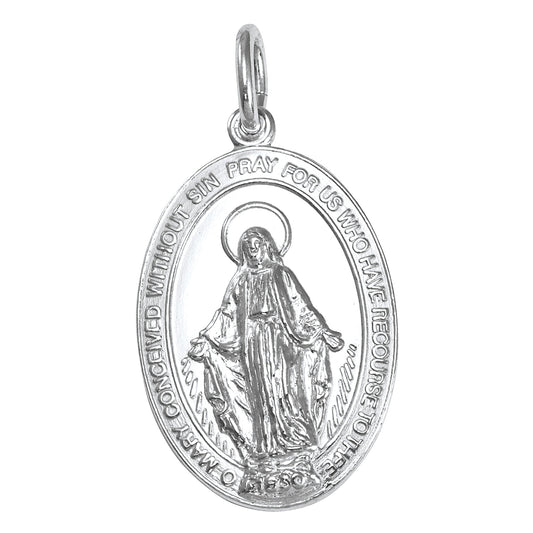 Sterling Silver Miraculous Medal