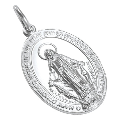 Sterling Silver Miraculous Medal