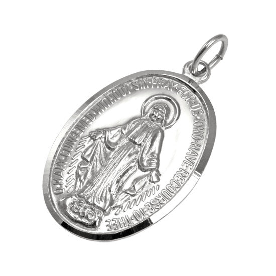 Sterling Silver Medal of the Immaculate Conception