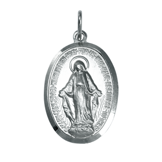 Sterling Silver Medal of the Immaculate Conception