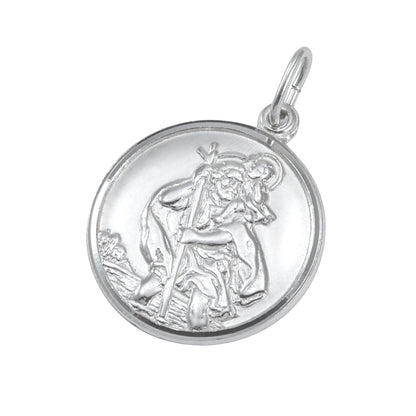 Sterling Silver St Christopher Pendant