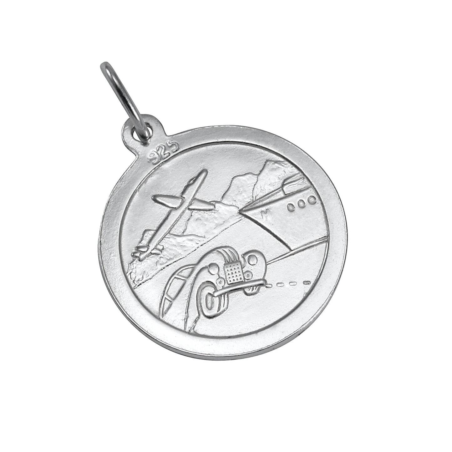Sterling Silver St Christopher Pendant