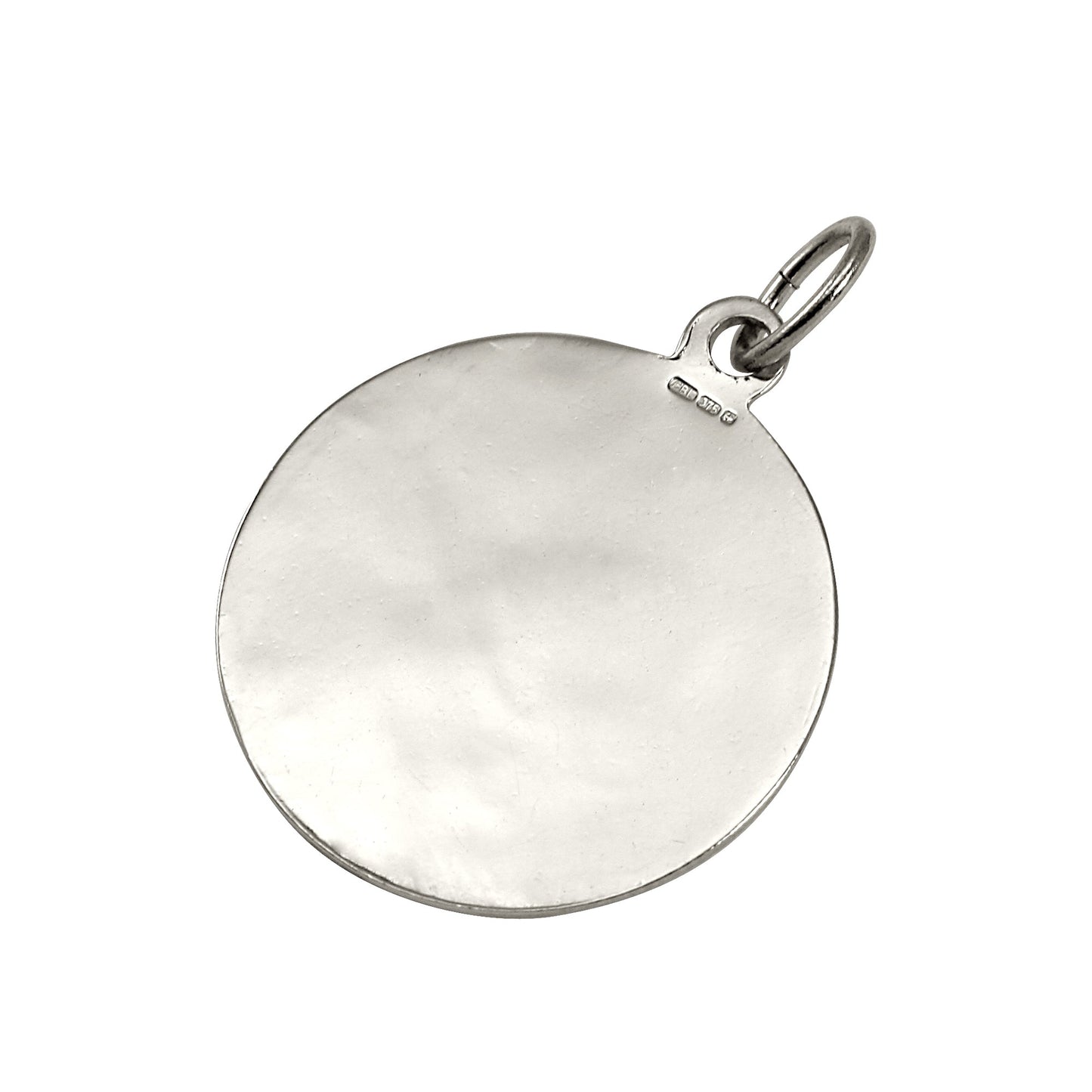 9ct White Gold St Christopher Pendant