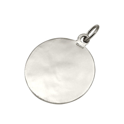 9ct White Gold St Christopher Pendant