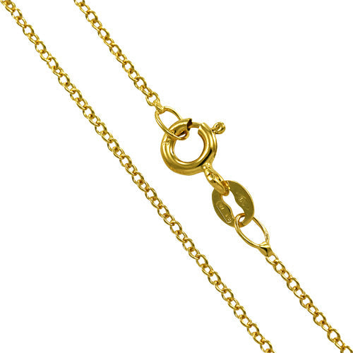 9ct Yellow Gold Convertable Trace Chain
