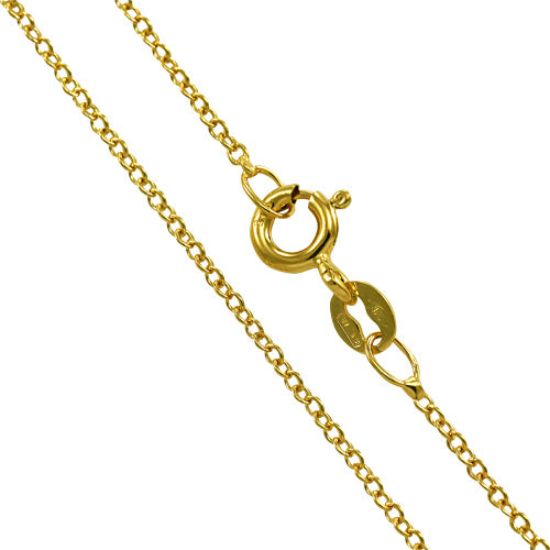 9ct Yellow Gold Convertable Trace Chain | Sayers London