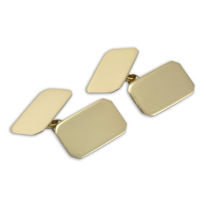 9ct Gold Classic Cufflinks