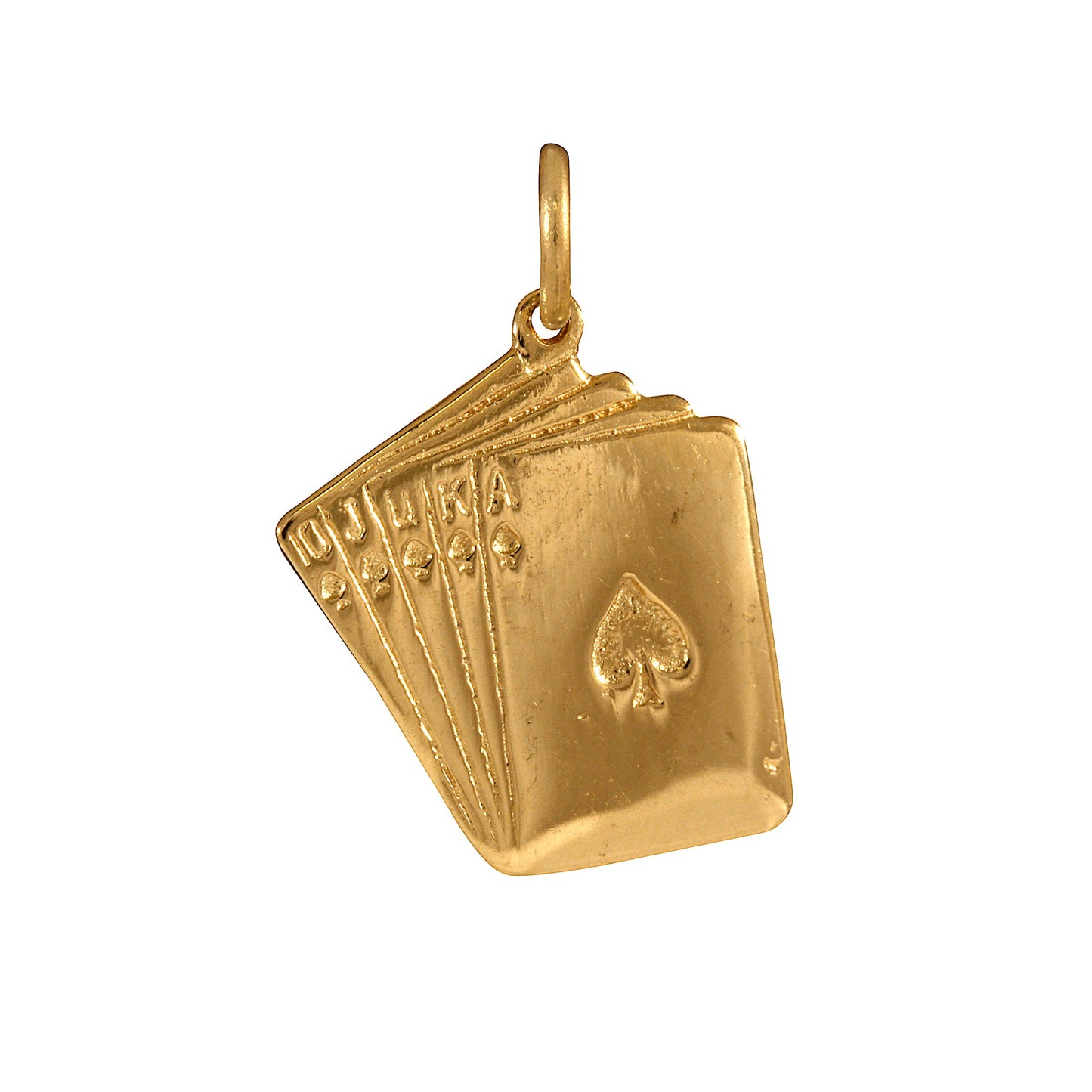 9ct Gold Playing Cards Charm