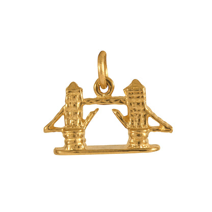 9ct Gold Tower Bridge Charm