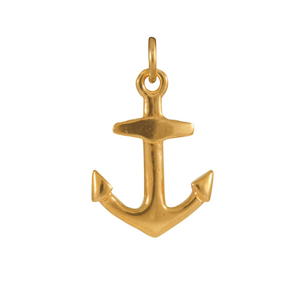 9ct Gold Anchor Charm