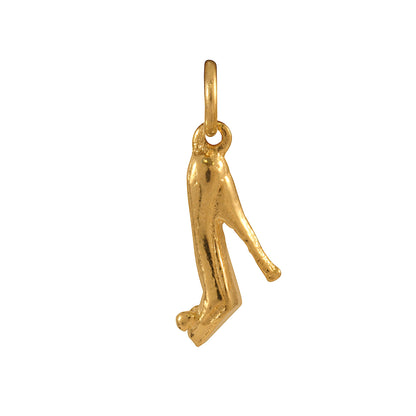 9ct Gold High Heel Shoe Charm