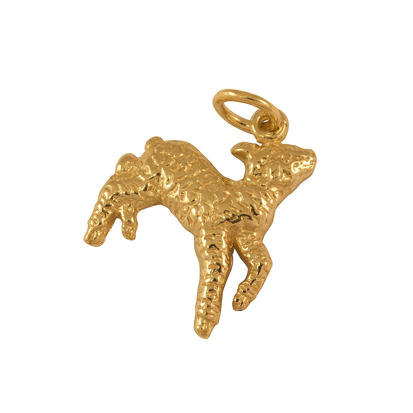 9ct Gold Lamb Charm