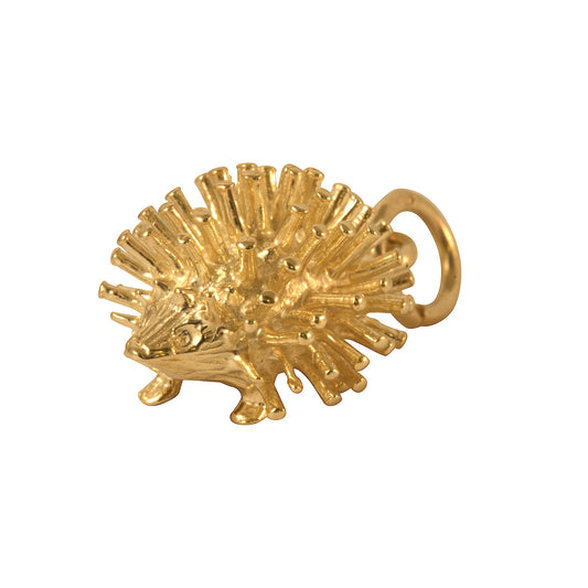 9ct Gold Hedgehog Charm