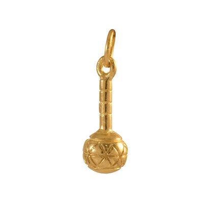 9ct Gold Babies Rattle Charm