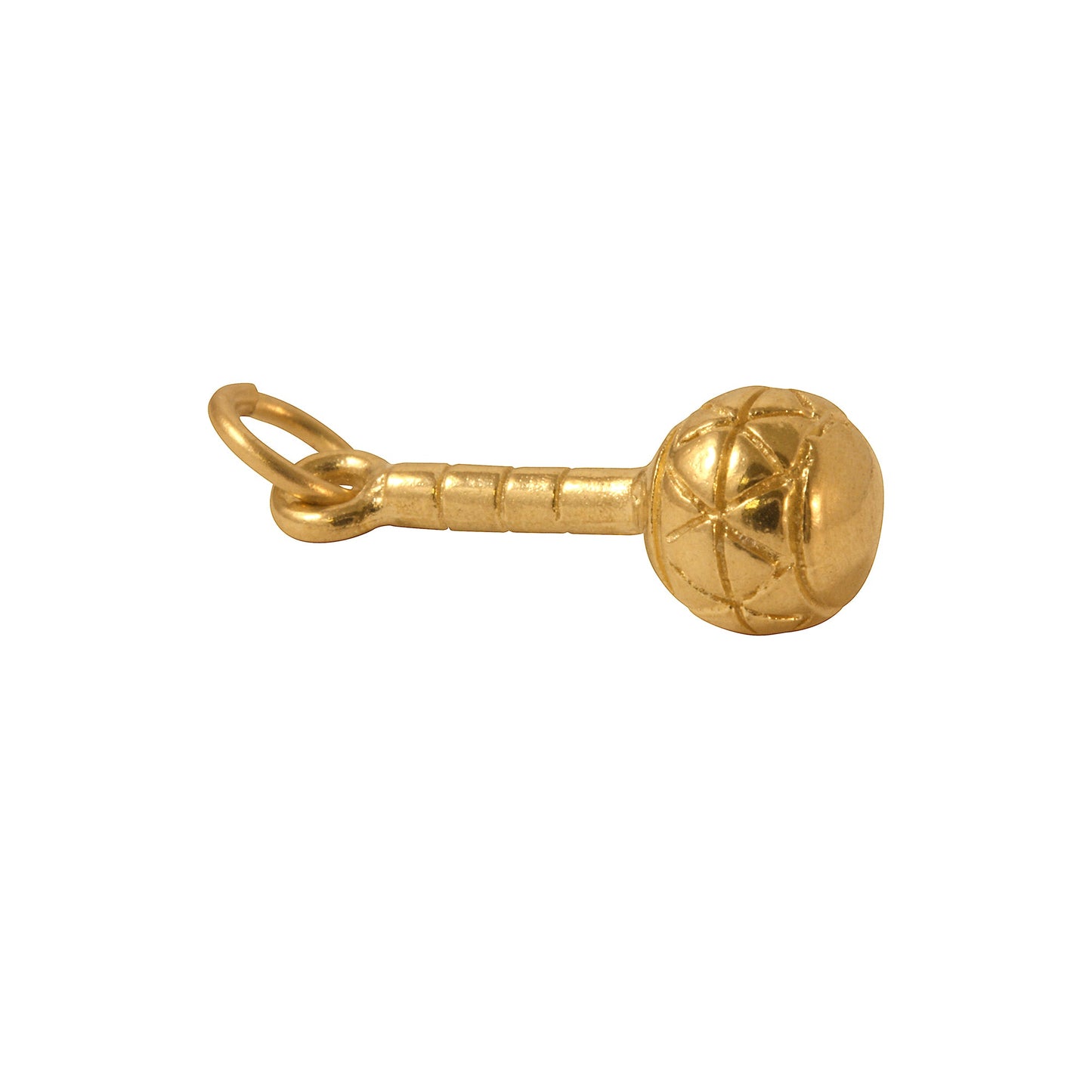 9ct Gold Babies Rattle Charm