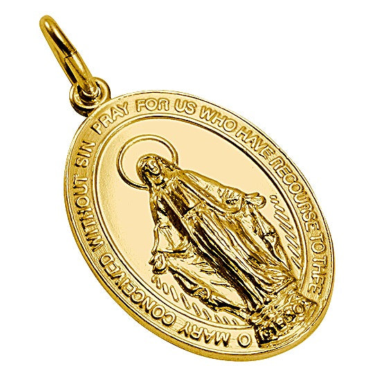 9ct Gold Miraculous Medal