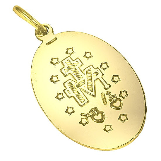9ct Gold Miraculous Medal