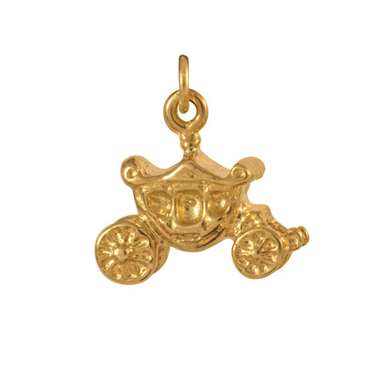 9ct Gold Carriage Charm