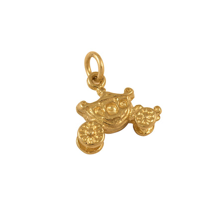 9ct Gold Carriage Charm