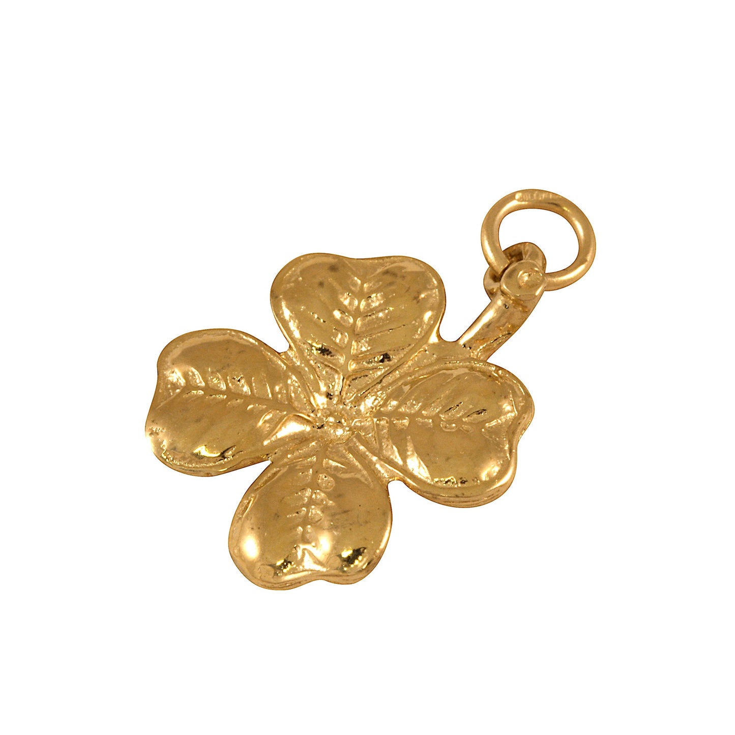 9ct Gold Clover Charm