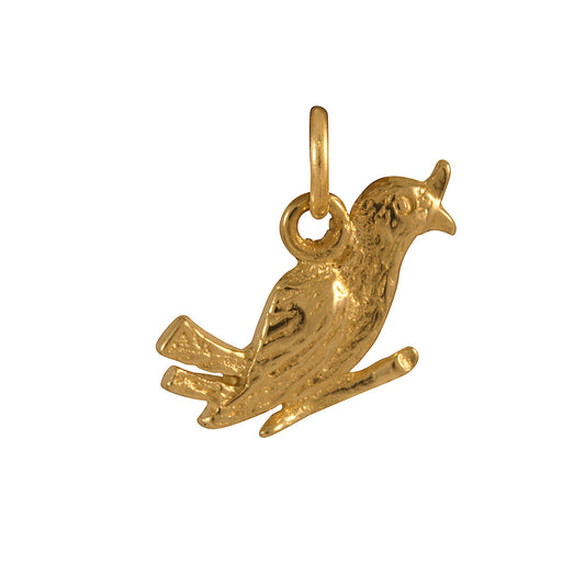 9ct Gold Love Bird Charm