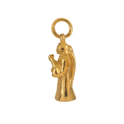 9ct Gold Archangel Charm