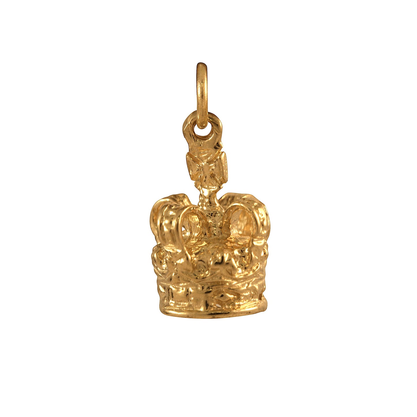 9ct Gold Crown Charm