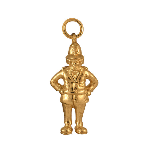 9ct Gold Policeman Charm