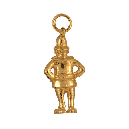 9ct Gold Policeman Charm