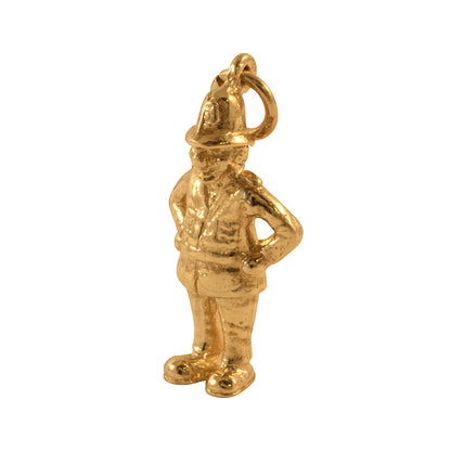 9ct Gold Policeman Charm