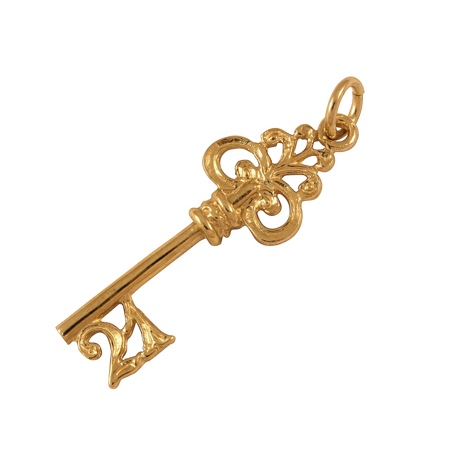 9ct Gold 21st Key Charm