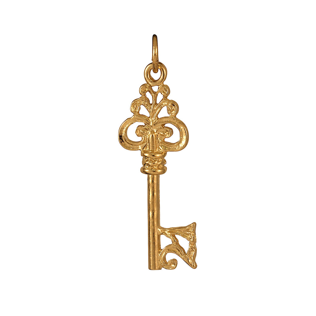 9ct gold 21st birthday key charm
