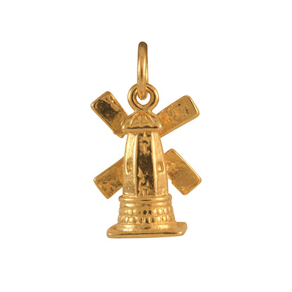 9ct Gold Windmill Charm