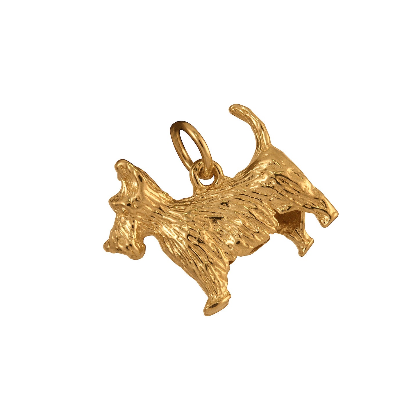 9ct Gold Scottie Dog Charm