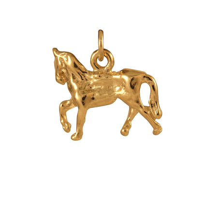 9ct Gold Horse Charm