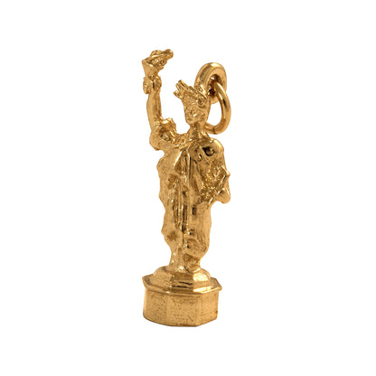 9ct Gold Statue of Liberty Charm