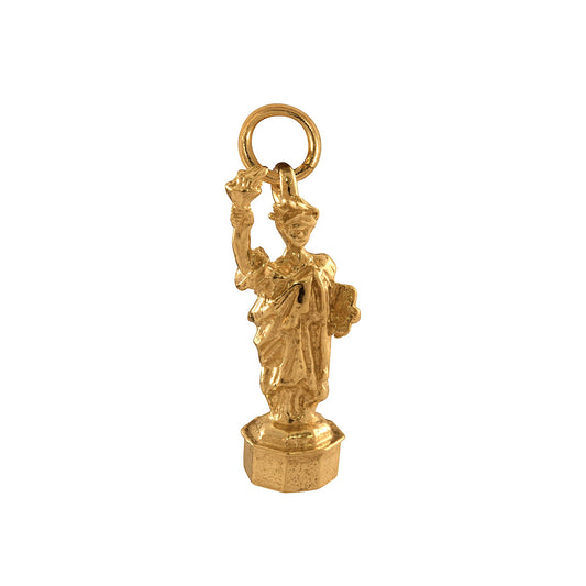 9ct Gold Statue of Liberty Charm
