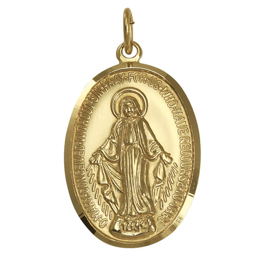 Gold Miraculous Medal