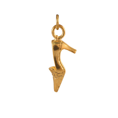9ct Gold Heeled Shoe Charm