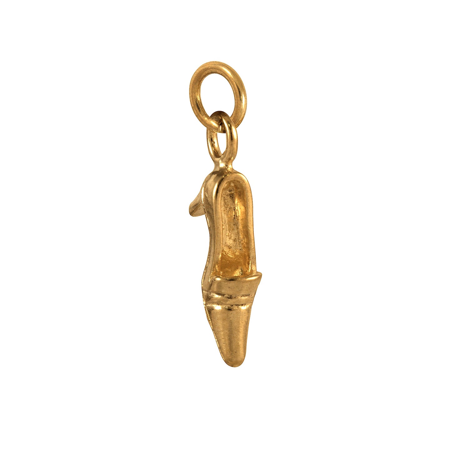 9ct Gold Heeled Shoe Charm
