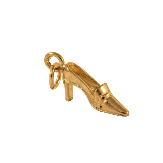 9ct Gold Heeled Shoe Charm