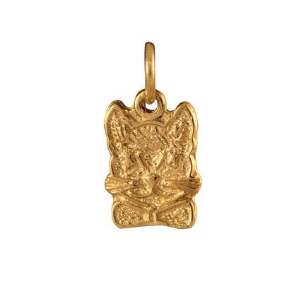 9ct Gold Cat Charm